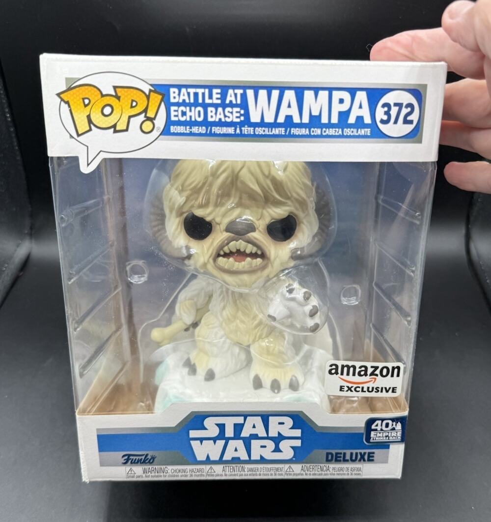 Funko Pop Star Wars Battle at Echo Base Wampa 372 DELUXE Amazon Exclusive